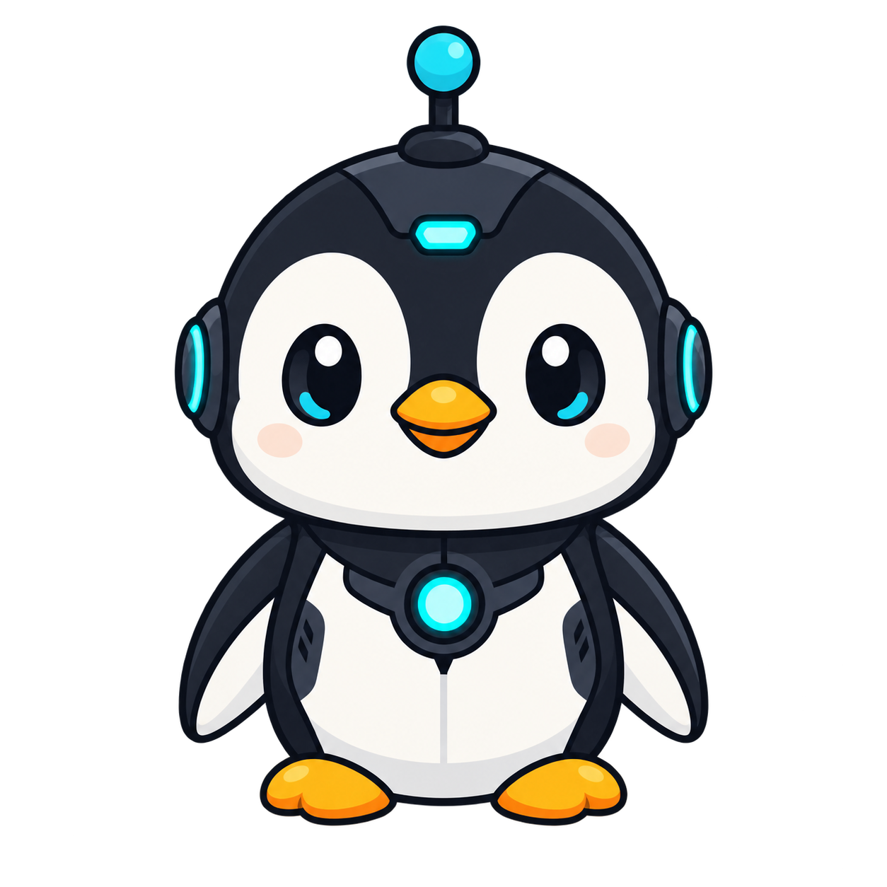 Pongu penguin mascot